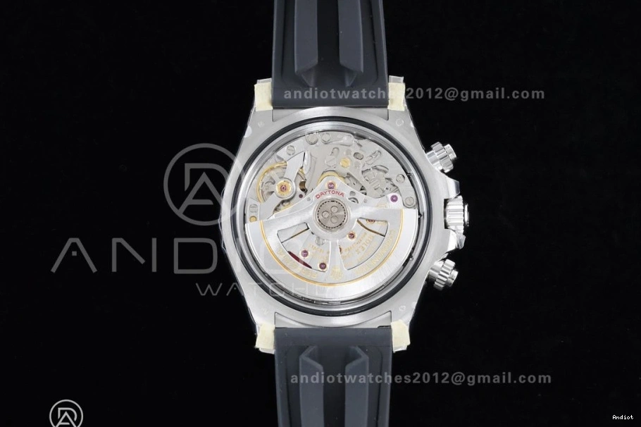 VSF Edition Daytona Black on V2 (Weighted) Strap VS4131 126519 Best Oysterflex Dial Gray 1:1 1118